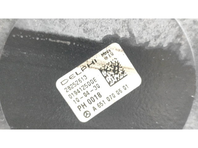 Vstřikovací čerpadlo A6510700601, 20252613 Mercedes-Benz E W212 pro naftový motor 2.2