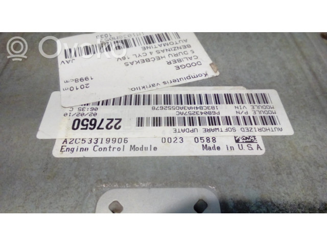 Řídící jednotka P68043257AC, 68043257AC Dodge Caliber 2010