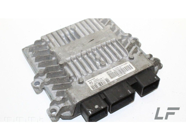 Блок управления двигателя 5WS40572BT, 9663483180 Citroen C2