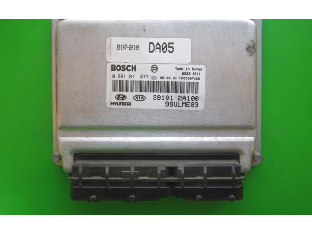 Řídící jednotka 39101-2A100, 0281011877 KIA Cerato 2005
