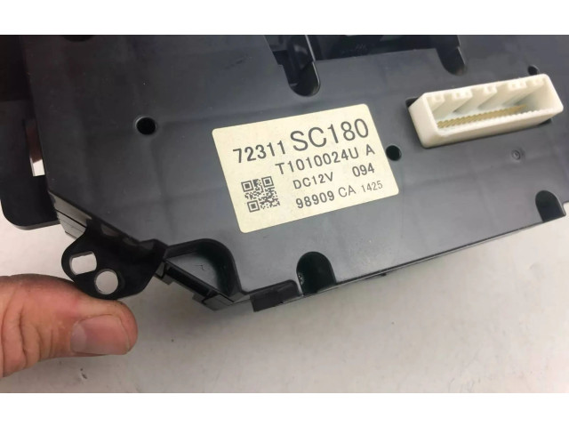 Блок управления климат-контролем 72311SC180   Subaru Forester SH