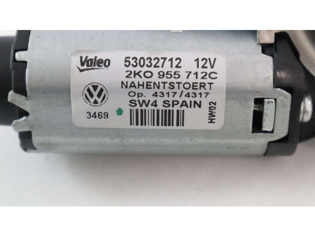Моторчик заднего дворника 2K0955712F    Volkswagen Caddy