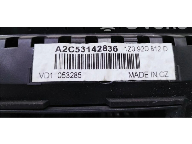 Надувная подушка для пассажира 1Z0920812D, 0090059 Skoda Octavia Mk2 (1Z)