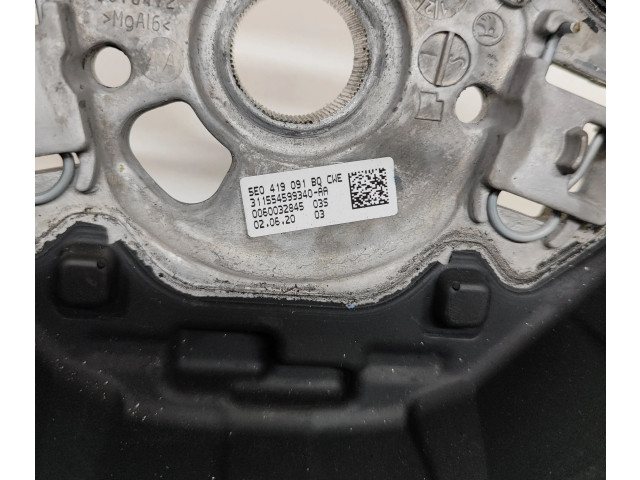 Руль Skoda Superb B8 (3V)  2015 - 2024 года 5E0419091BQ      