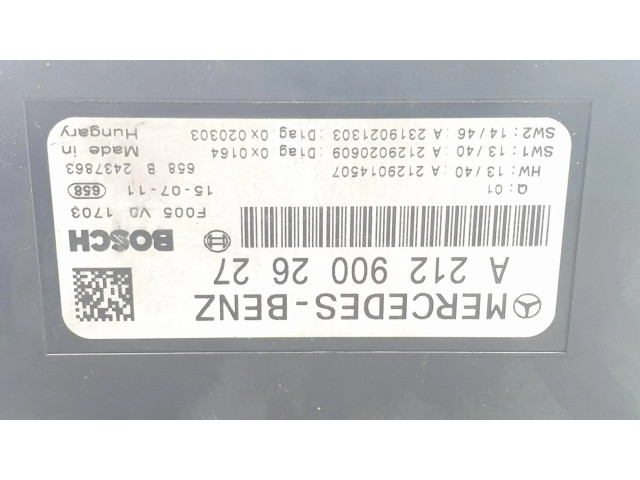 Pojistková skříňka A2129002627 Mercedes-Benz E W212 2015