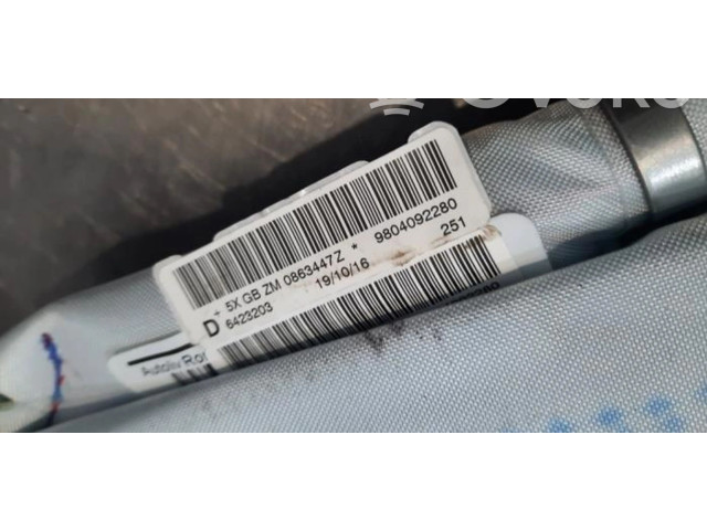 Боковая подушка безопасности 9804092280 Peugeot 2008 I