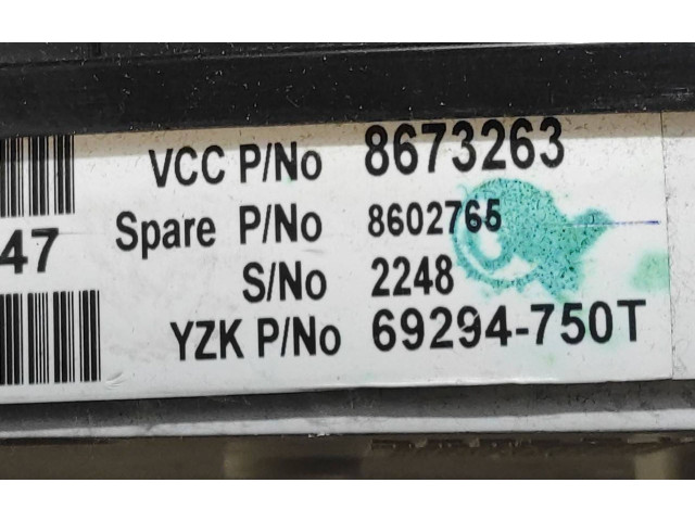 Панель приборов 8602765, 8673263   Volvo S60       