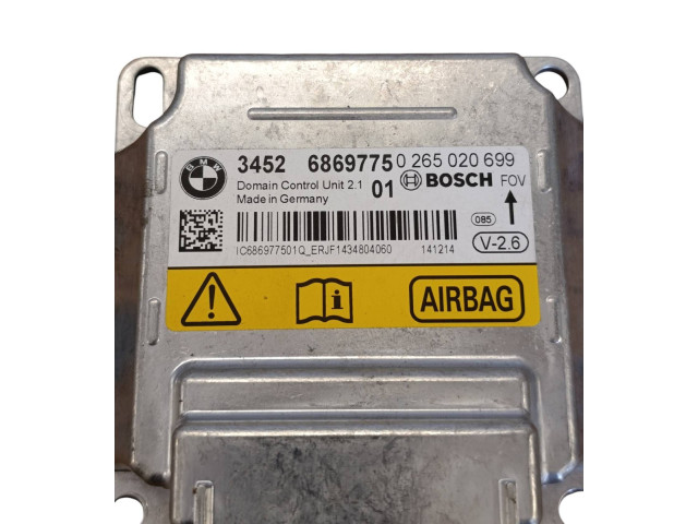 Блок подушек безопасности 6869775   BMW X3 F25