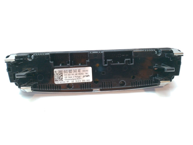 Модуль блока управления кондиционером 8V0820043AE, 8V0820043AEIMJ   Audi A3 S3 8V