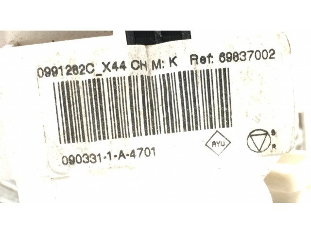 Блок управления климат-контролем 0991282C, 69837002   Renault Twingo II