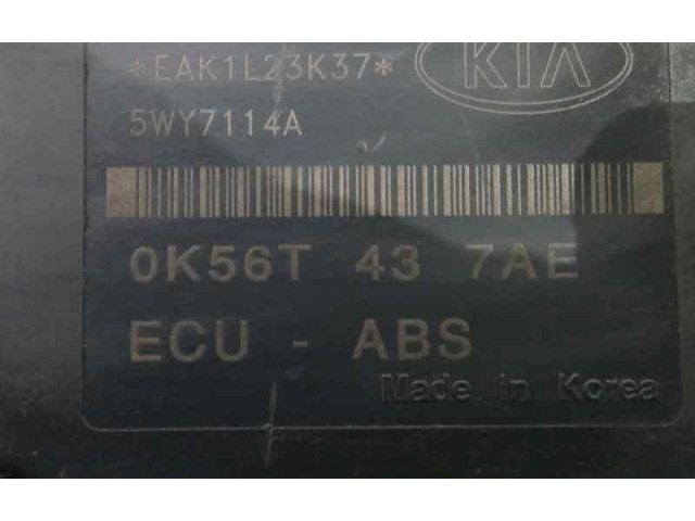Jednotka ABS 0K56T437A0, BH60102400 KIA Carnival 2002