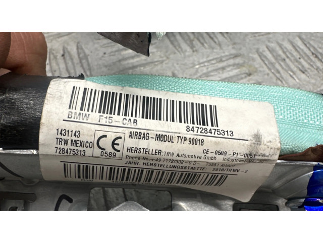 Боковая подушка безопасности 728475313, 84728475313 BMW X5 F15