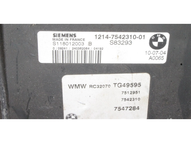 Блок управления двигателя 7542310, 12147542310 Mini One - Cooper R50 - 53