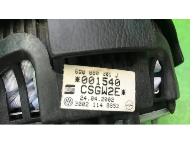Подушка безопасности водителя 6Q0880201J, 6Q0880201   Volkswagen Polo IV 9N3