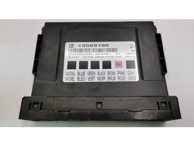 Блок комфорта 13589196, F00HJ01081 Chevrolet Trax