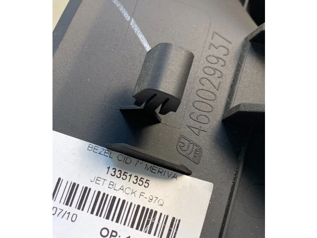 Дисплей 13351355, 460029937 Opel Meriva B