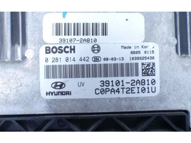 Блок управления двигателем ECU 0281014442, IMPRK1147149   Hyundai i10