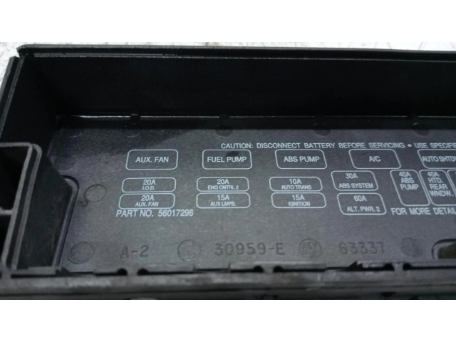 Блок предохранителей 30959 Jeep Cherokee XJ