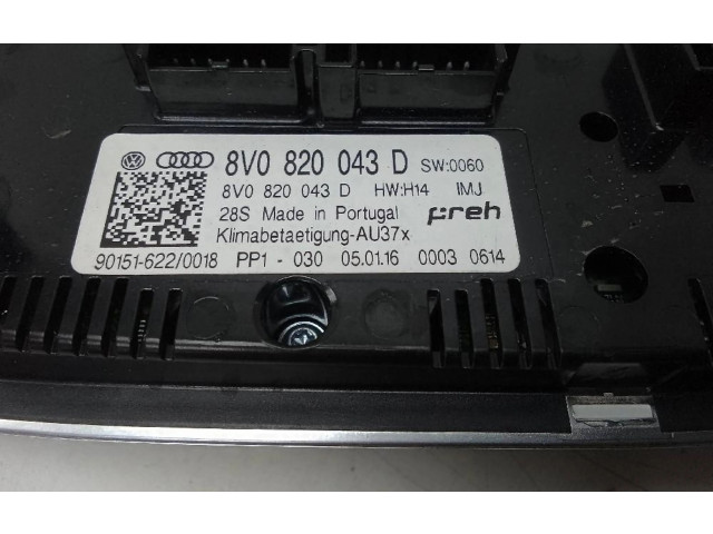 Блок управления климат-контролем    Audi Q8