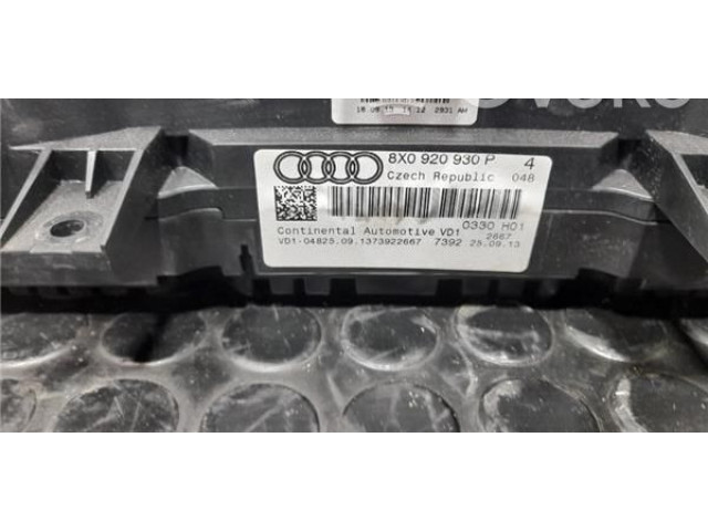 Панель приборов 80920930P   Audi A1       