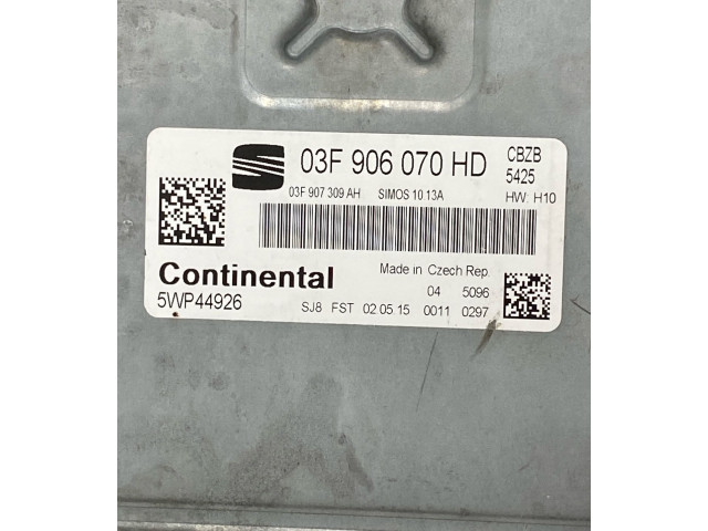 Řídící jednotka 03F906070H Seat Altea XL 2015