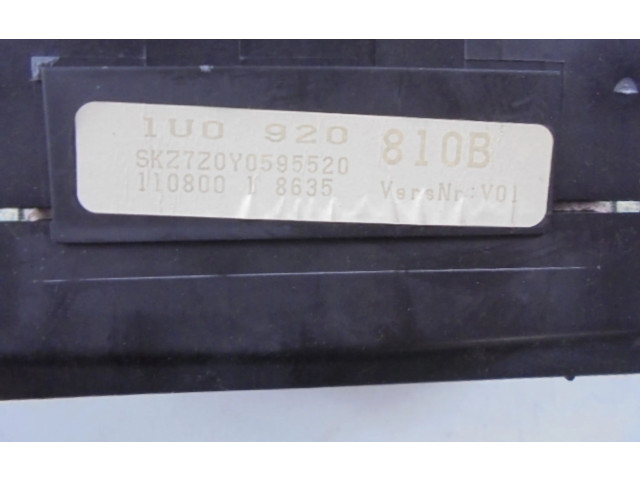 Панель приборов 1U0920810B, 1U0920810B Skoda Octavia Mk1 (1U)