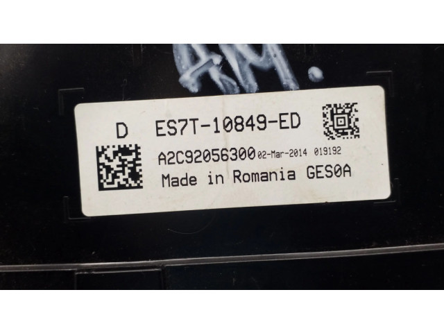Přístrojová deska Ford Fusion II 2014 ES7T10849ED, A2C92056300