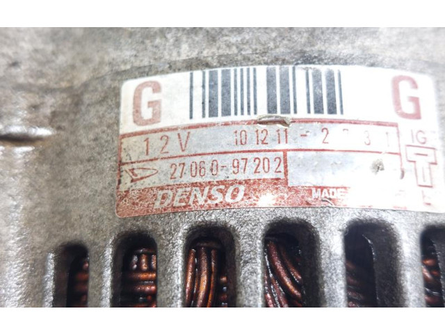 Генератор 2706097202, 2706097202 Daihatsu Cuore