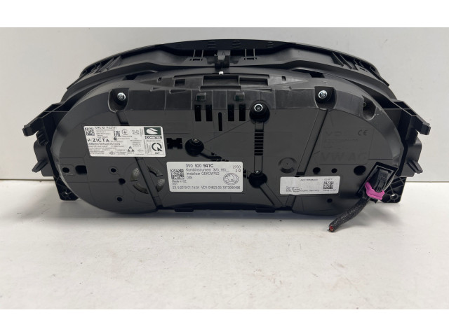 Панель приборов 3V0920941C Skoda Superb B8 (3V)