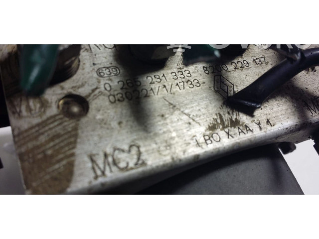 Přístrojová deska Renault Twingo I 2000 0265231333, 0265231333