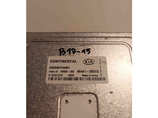 Блок управления двигателя 954412BDC0, A3C0487410401   KIA Ceed