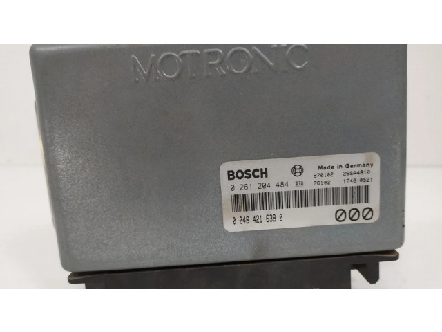 Блок управления двигателя 0261204484, 0046421639 Alfa Romeo Spider