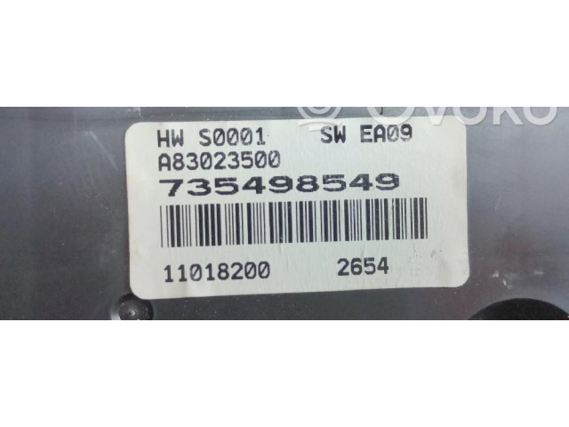 Блок управления климат-контролем 735498549 Opel Combo D