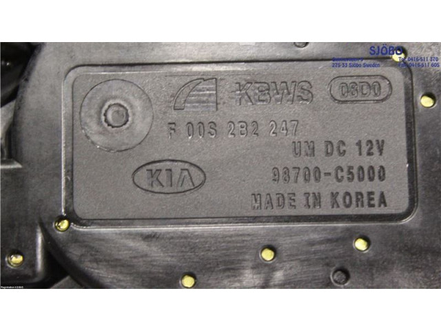 Моторчик заднего дворника 98700C5000, F00S2B2247    KIA Sorento