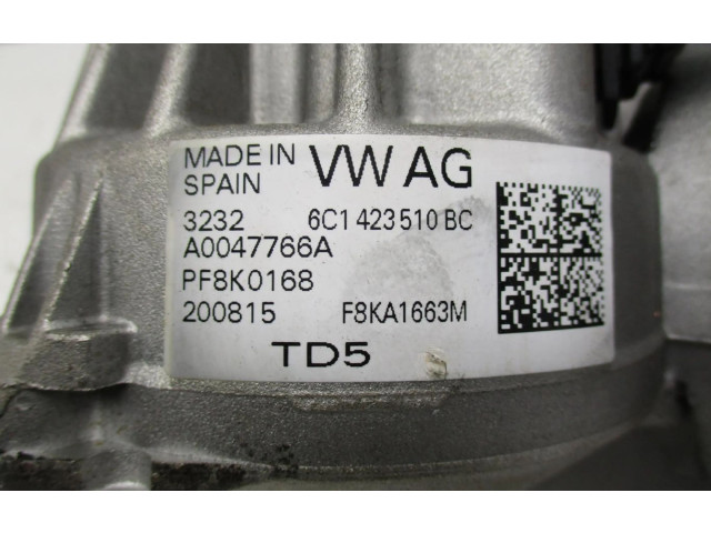 Руль Volkswagen Polo  2002 - 2005 года 6C1423510BC      