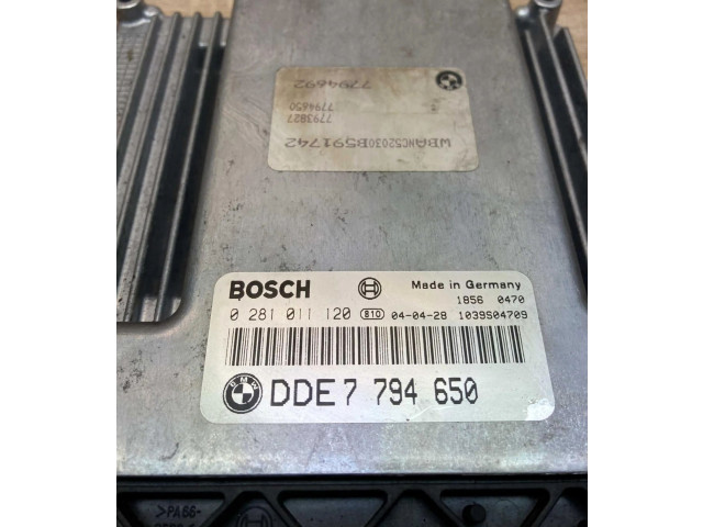 Řídící jednotka 7794650, 9147220 BMW 5 E60 E61 2004