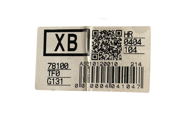 Панель приборов 78100 Honda Jazz