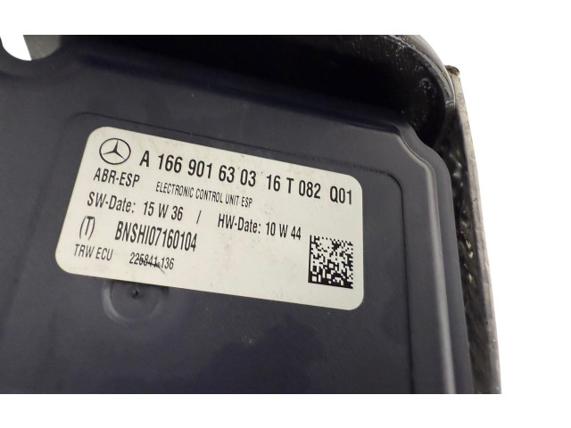 Блок АБС A1669016303, A1664310400   Mercedes-Benz  GL X166  2013 - 2019 года