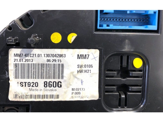 Спидометр (приборный щиток) Skoda Citigo 2011 - 2020 года