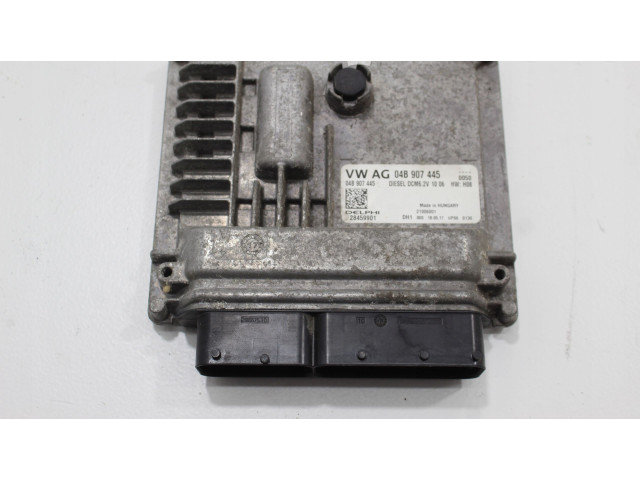 Блок управления двигателя 04b907445 Skoda Rapid (NH)