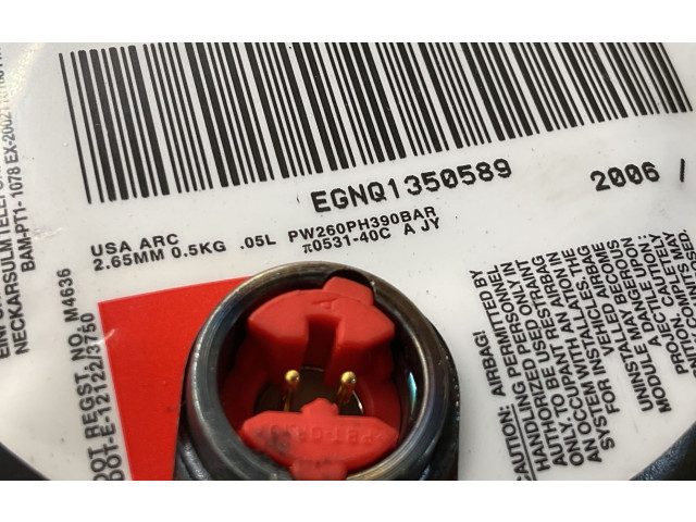 Подушка безопасности водителя PW260PH390BAR, EGN01350589 Hyundai Coupe