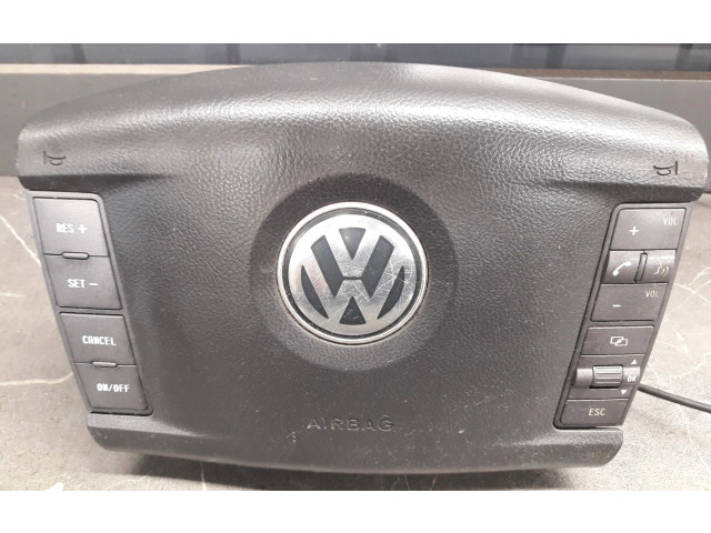 Подушка безопасности водителя 3D0880201BF Volkswagen Phaeton