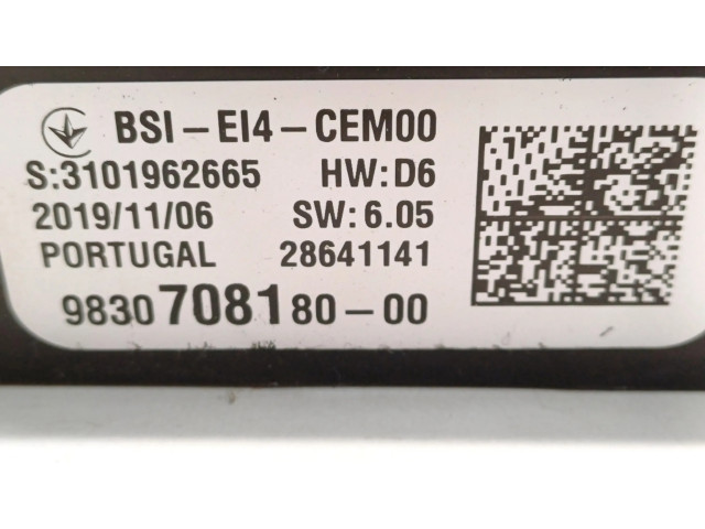 Pojistková skříňka 983070818000 Peugeot 208 2021