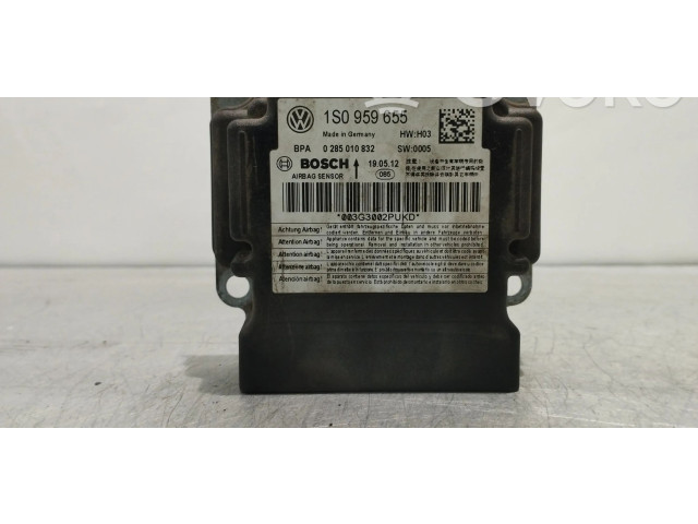 Блок подушек безопасности 1S0959655, 0285010832 Skoda Citigo