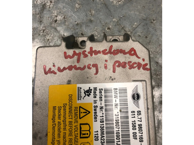 Блок подушек безопасности 9807169 Mini One - Cooper Clubman R55