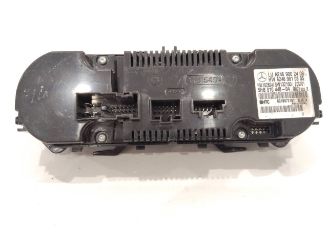 Блок управления климат-контролем A2469002408, A2469010805   Mercedes-Benz GLA W156