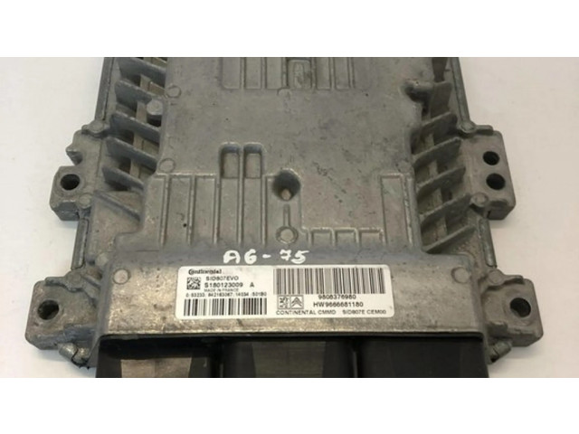 Řídící jednotka 9666681180, 9808376980 Citroen C4 II Picasso 2013