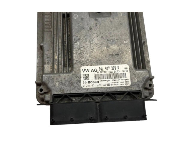 Řídící jednotka 04L907309P, 0281031483   Volkswagen Tiguan 2019