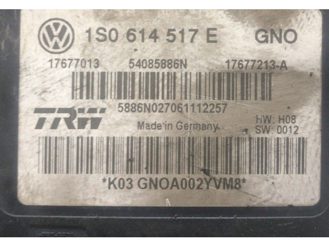 Блок АБС 1S0614517E, 1S0614517E   Volkswagen  Jetta VI  2011 - 2018 года