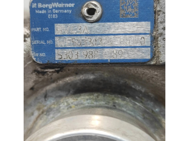  Турбина Audi Q5 SQ5 2.0 53039880189, WE50330384   для двигателя CAHA      